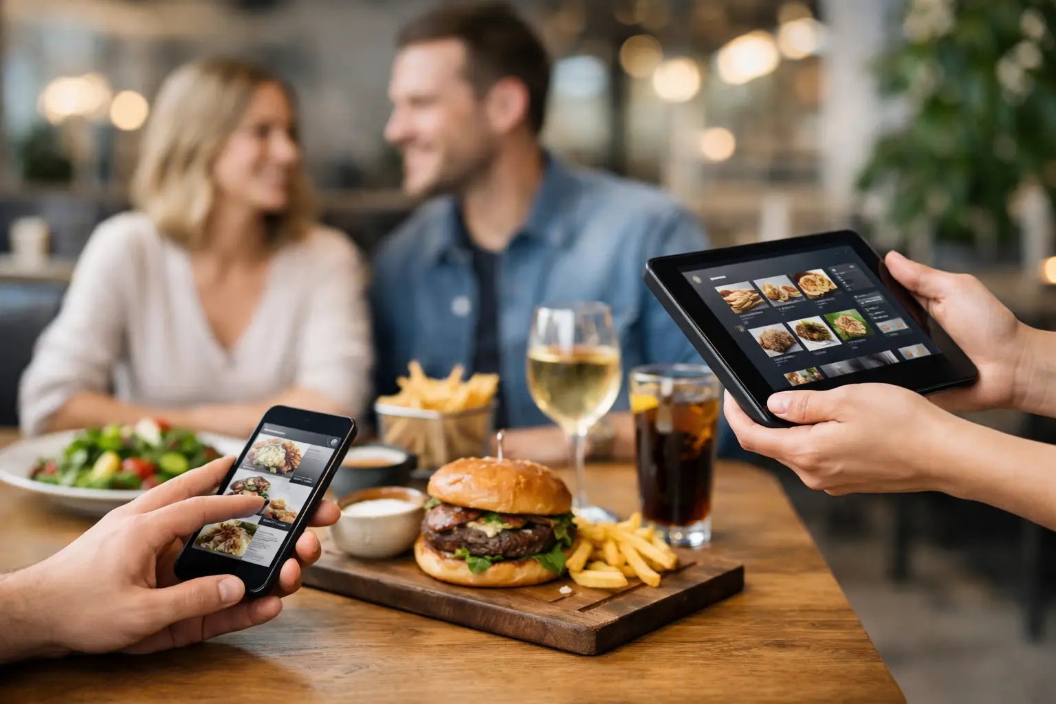 Gids voor het restaurantbestelproces zonder frictie