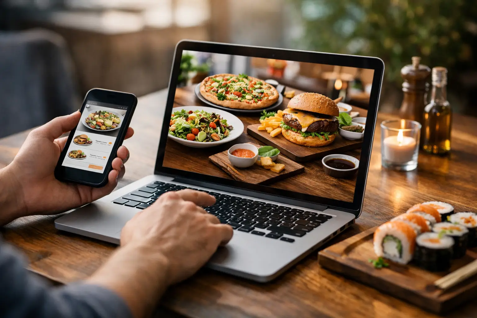 Direct bestellen via je eigen restaurantwebsite