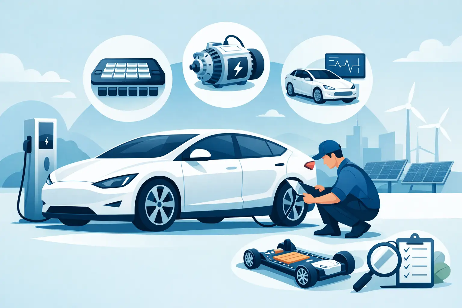 Elektrikli Araç Ekspertizi Neleri Kapsar?