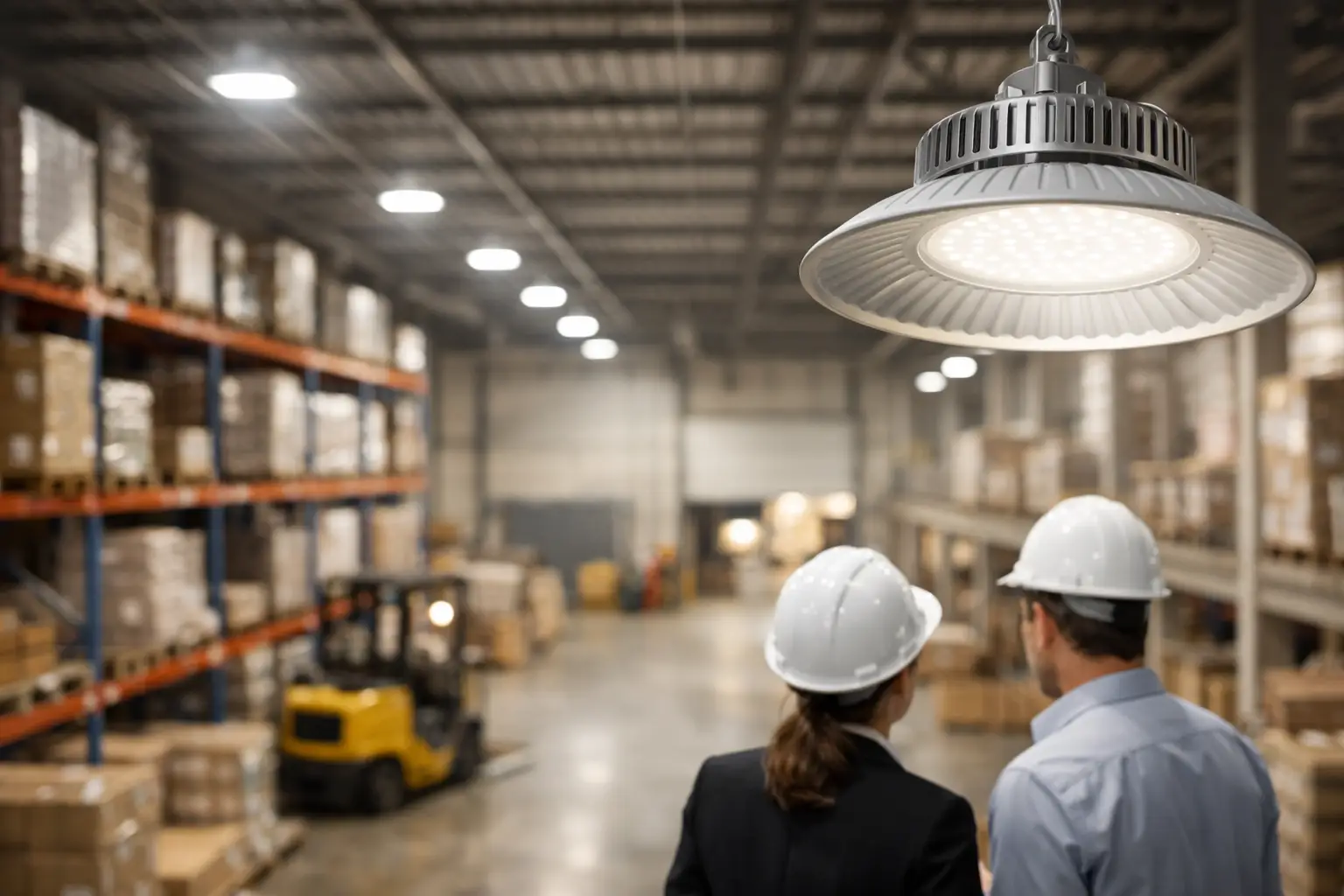 Guía de iluminación eficiente en bodegas