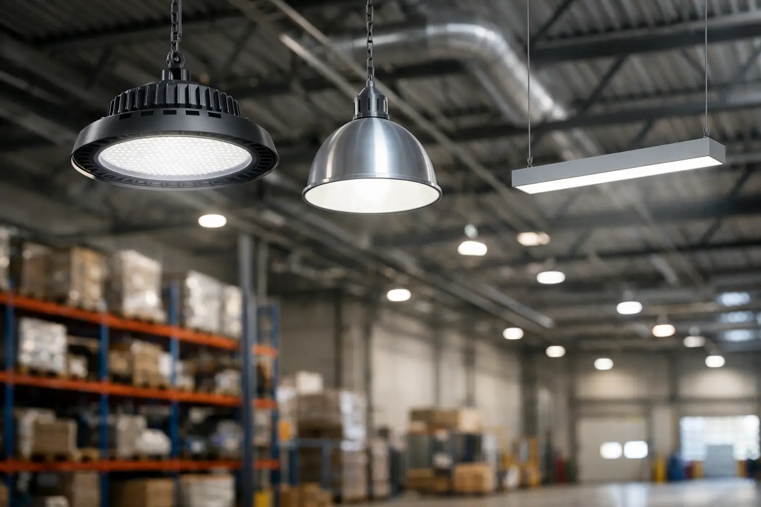 Cómo elegir luminarias para naves industriales