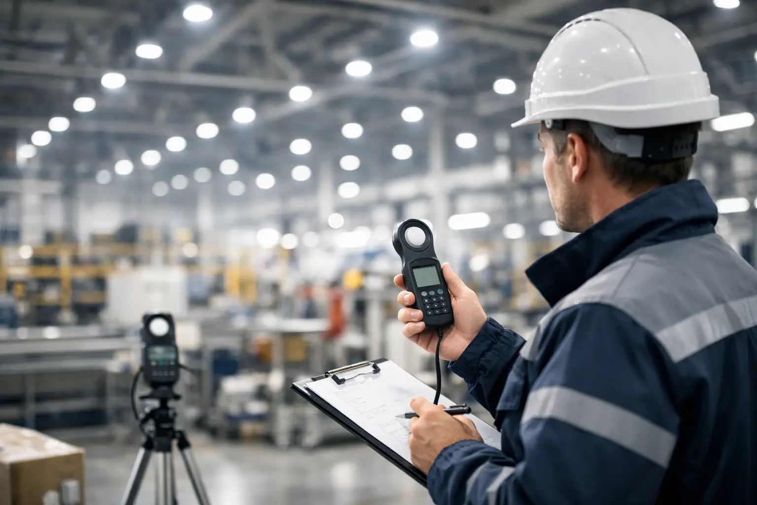 Caso de éxito iluminación industrial: qué medir