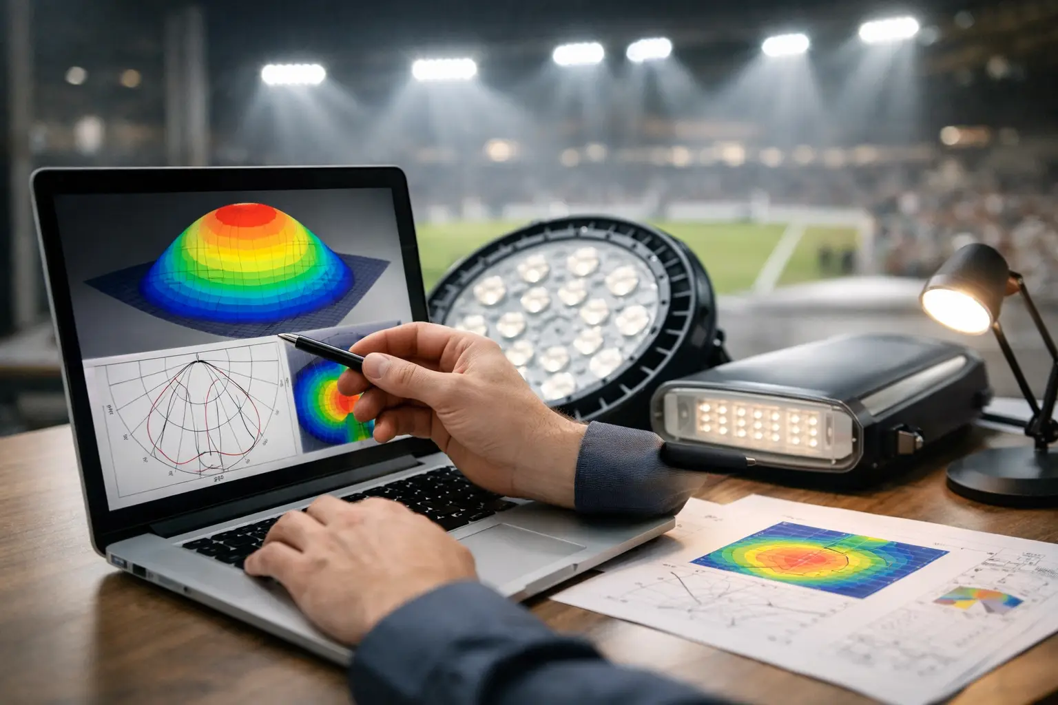Beneficios de fotometría en proyectos LED