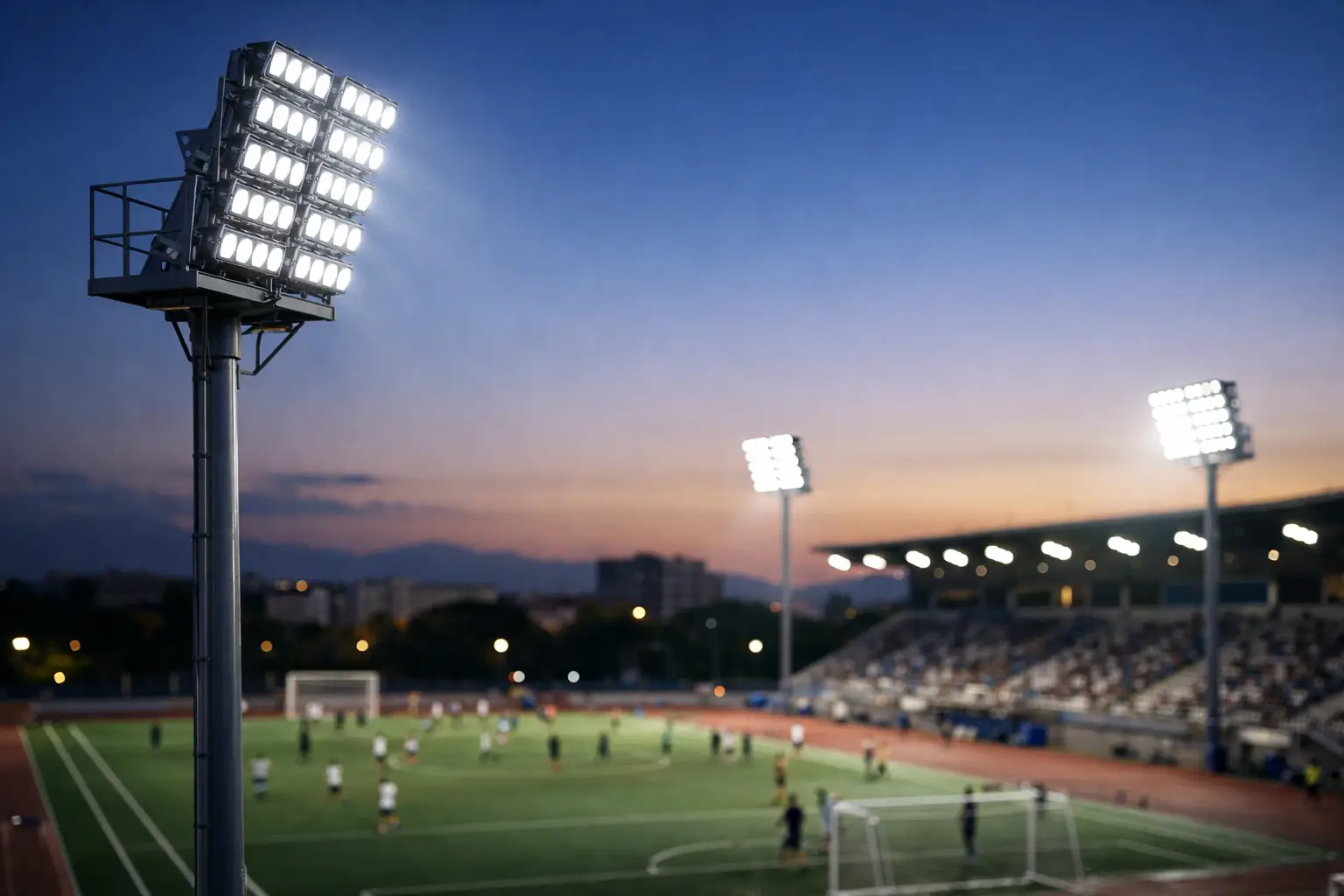 Alumbrado deportivo LED para instalaciones exigentes