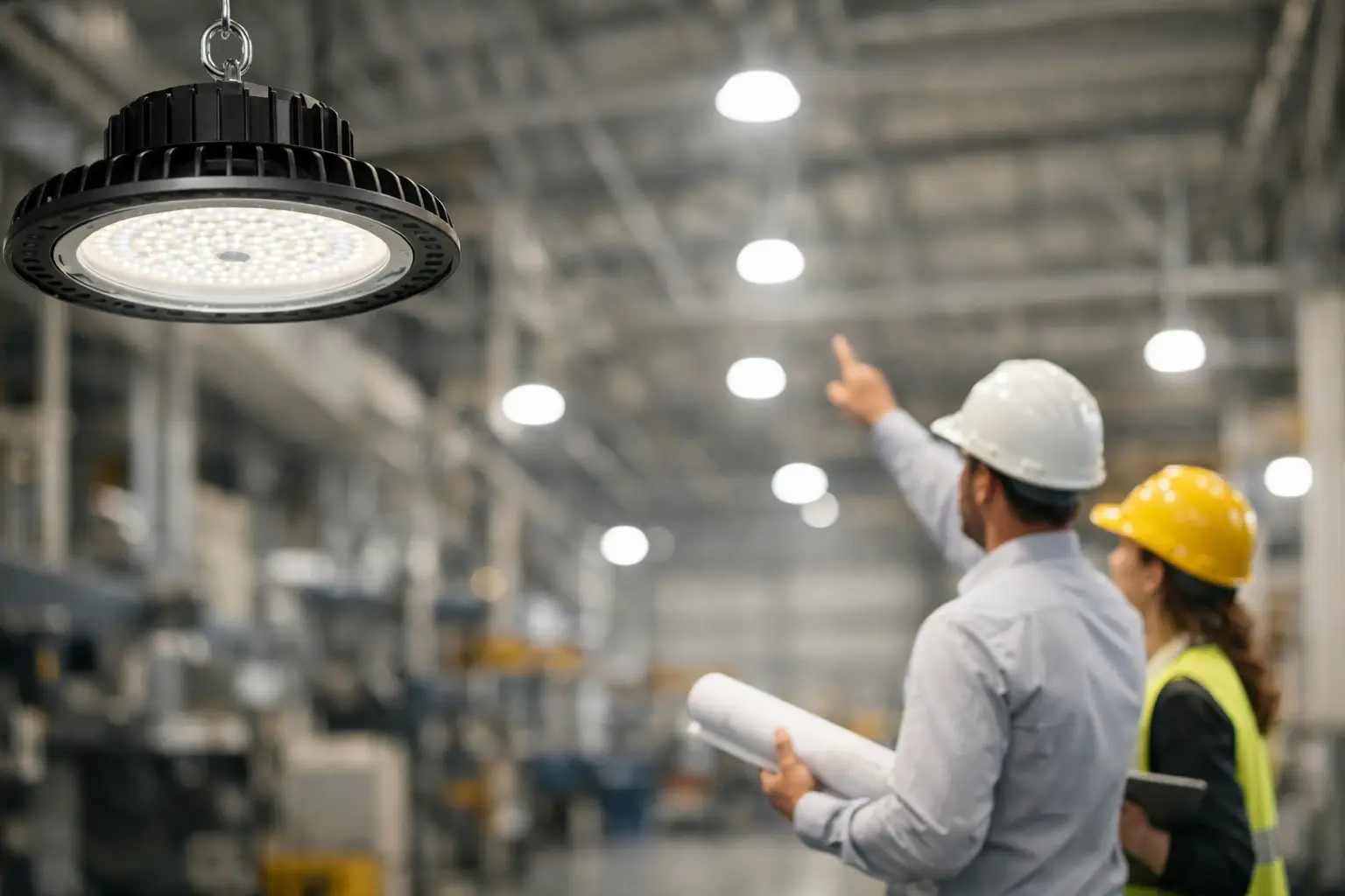 Iluminación industrial LED: qué exige un proyecto