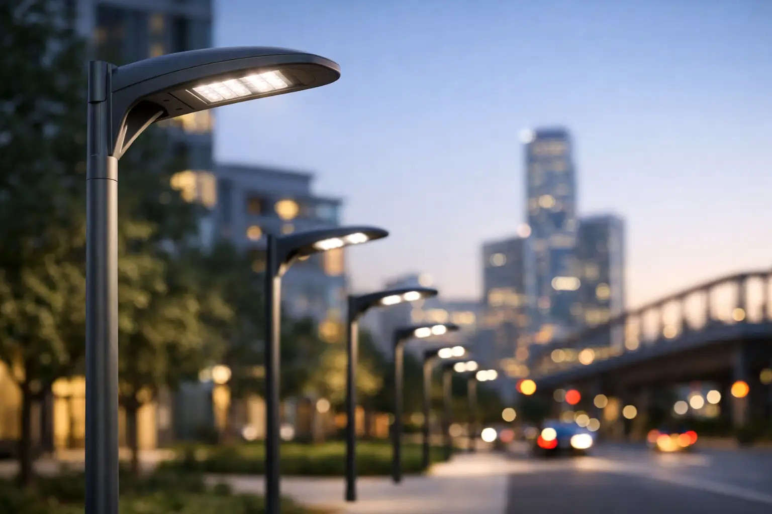 Guía de especificación de luminarias urbanas