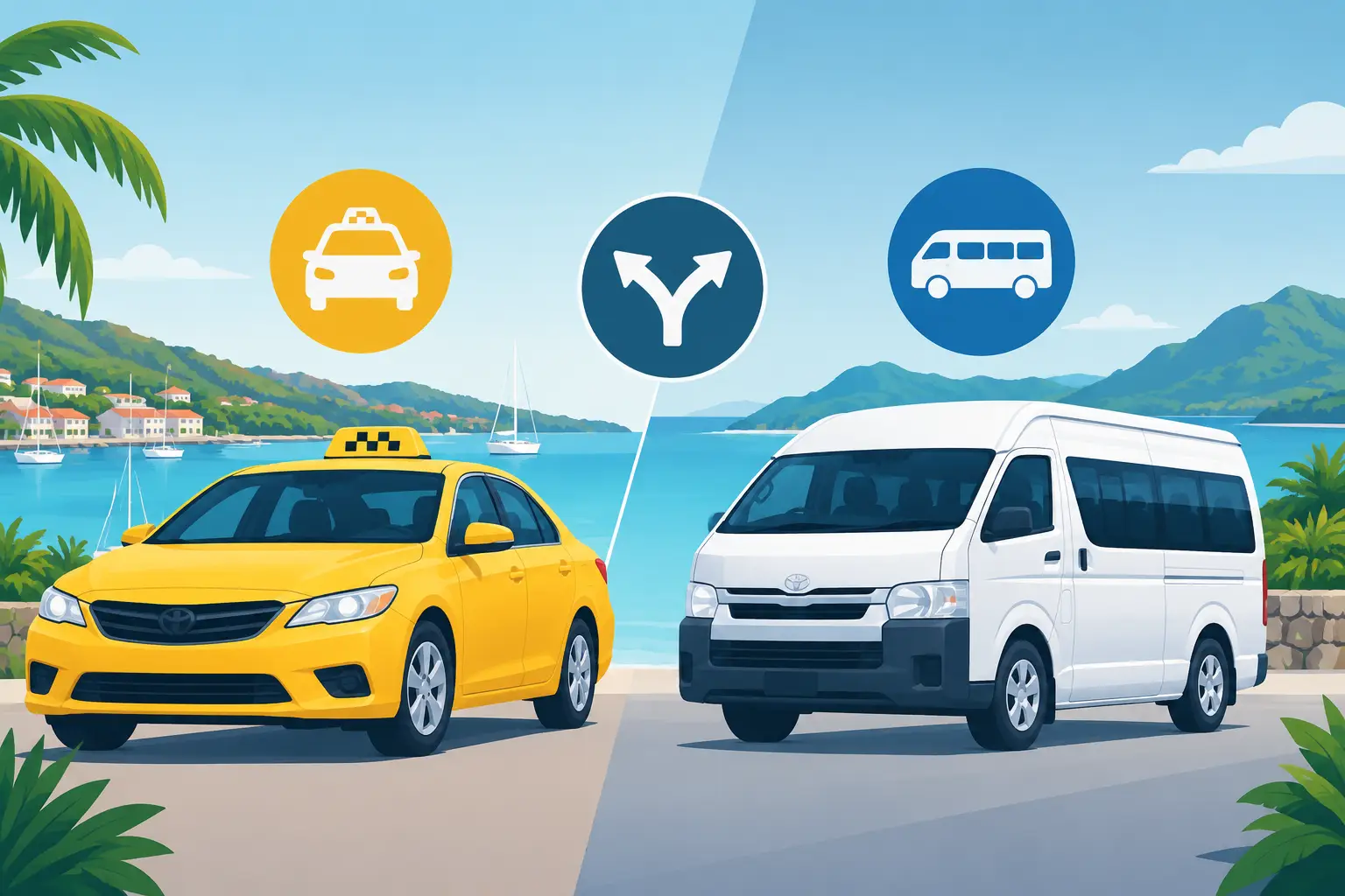 Antigua Taxi Versus Shuttle: Which Fits Your Day?