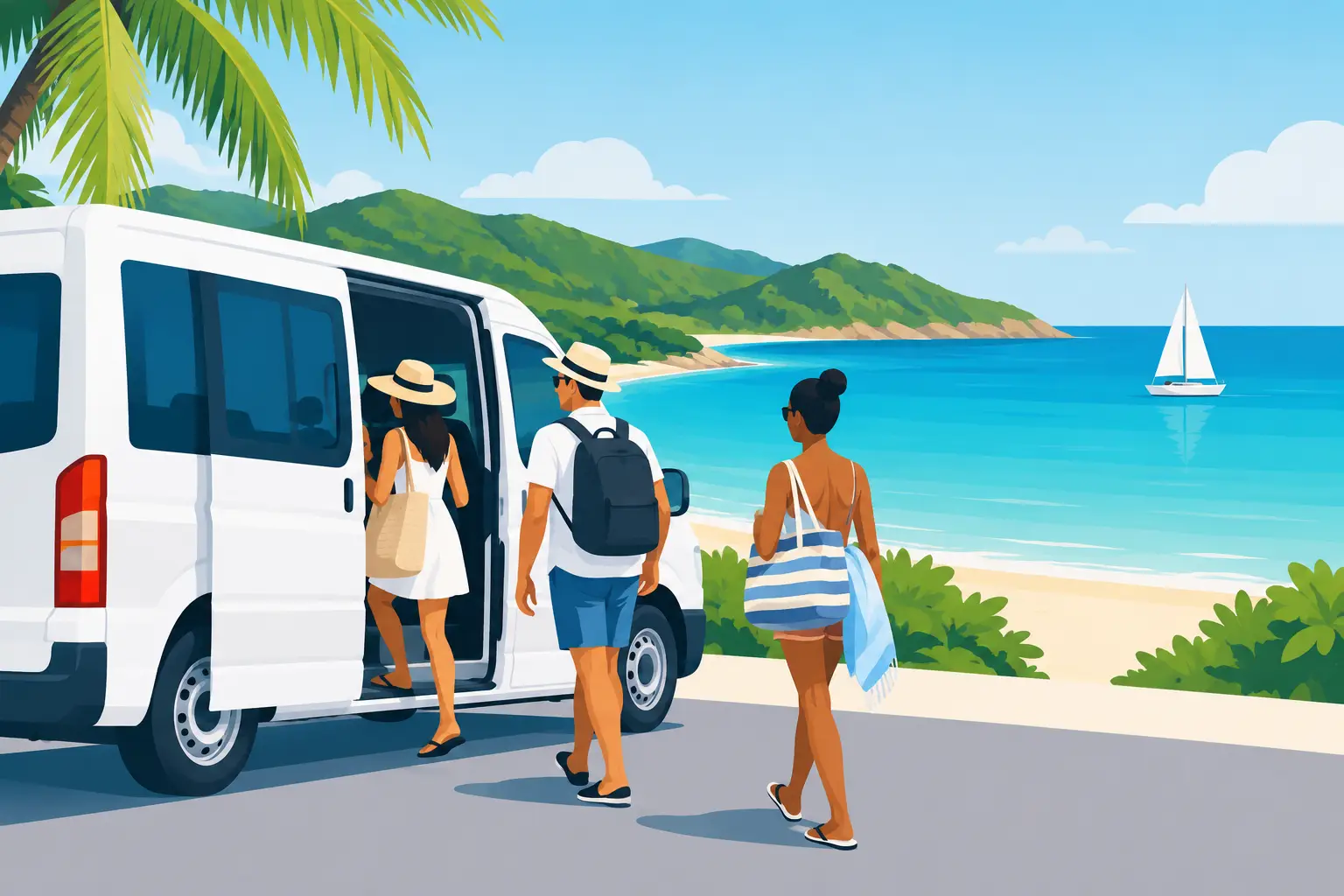 Beach Shuttle Service for Easy Antigua Days