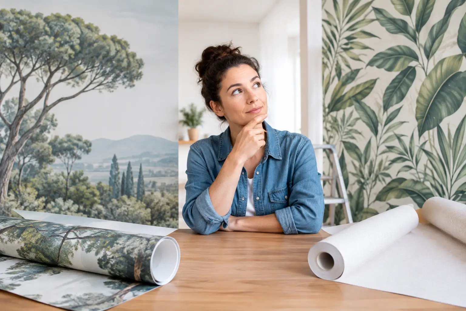 Fresque vinyle ou intissé : lequel choisir ?