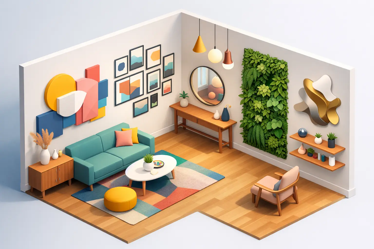 7 idées de décoration murale qui transforment une pièce