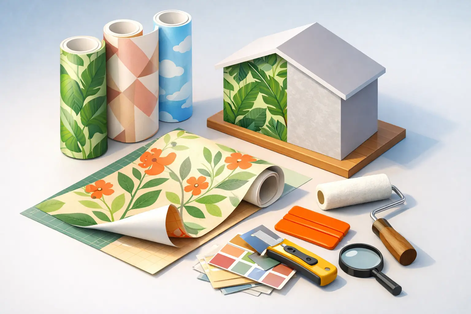 Papier peint autocollant : choisissez sans erreur