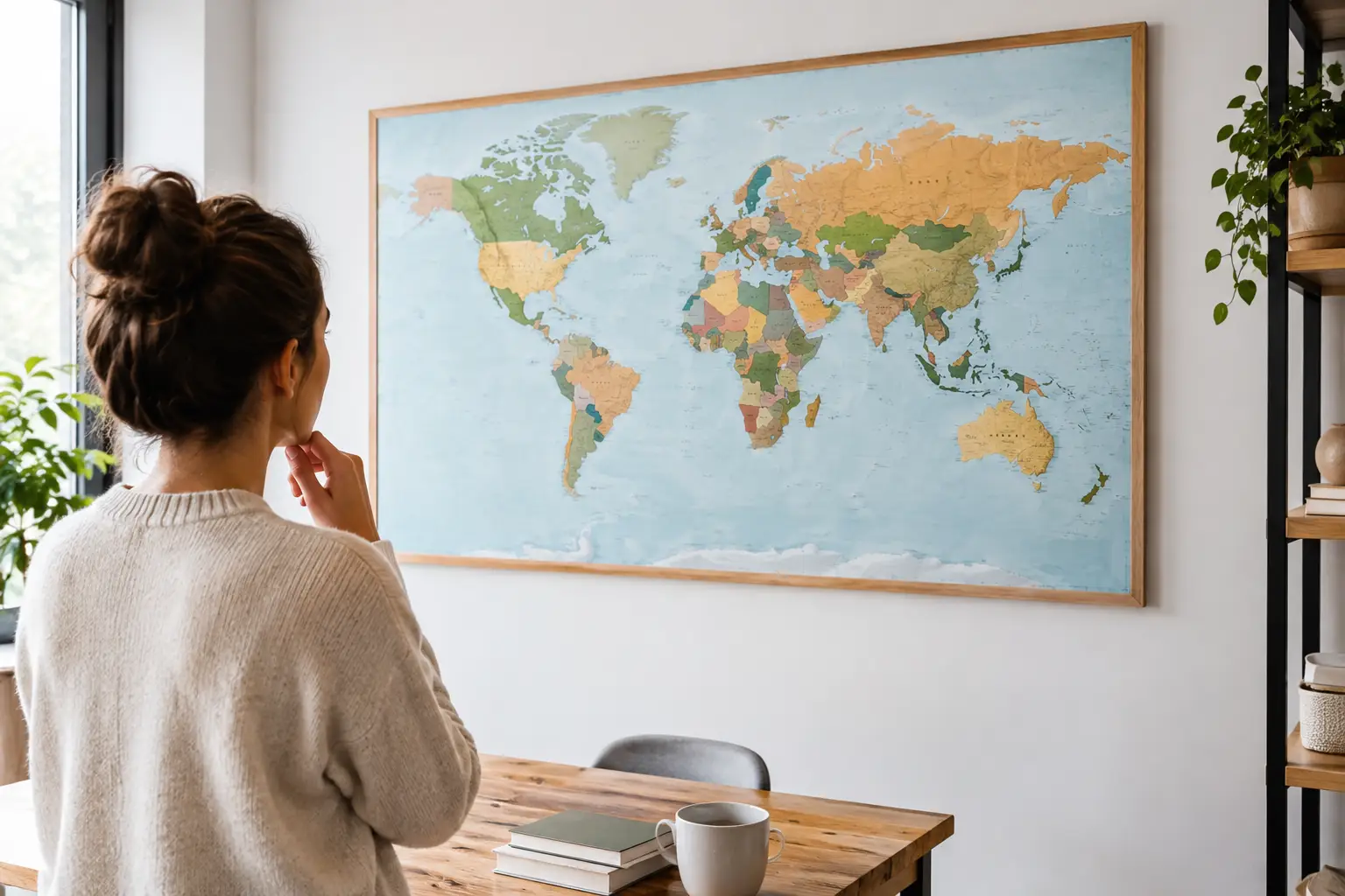 Quelle carte du monde pour mur choisir ?