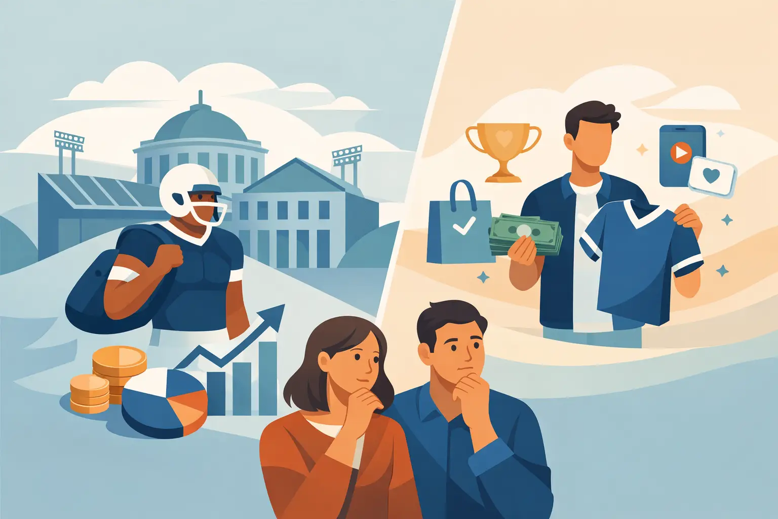 College Revenue Sharing Versus NIL: What Parents Need