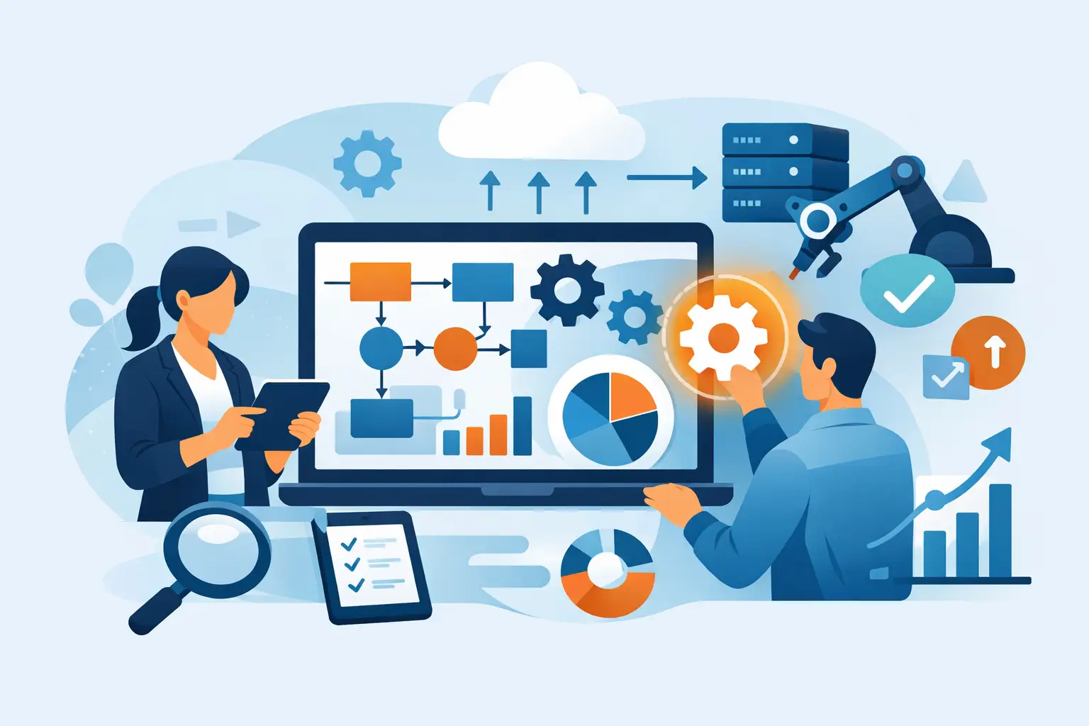 Digitalizzazione processi: cosa funziona davvero Digitalizzazione processi: cosa funziona davvero
