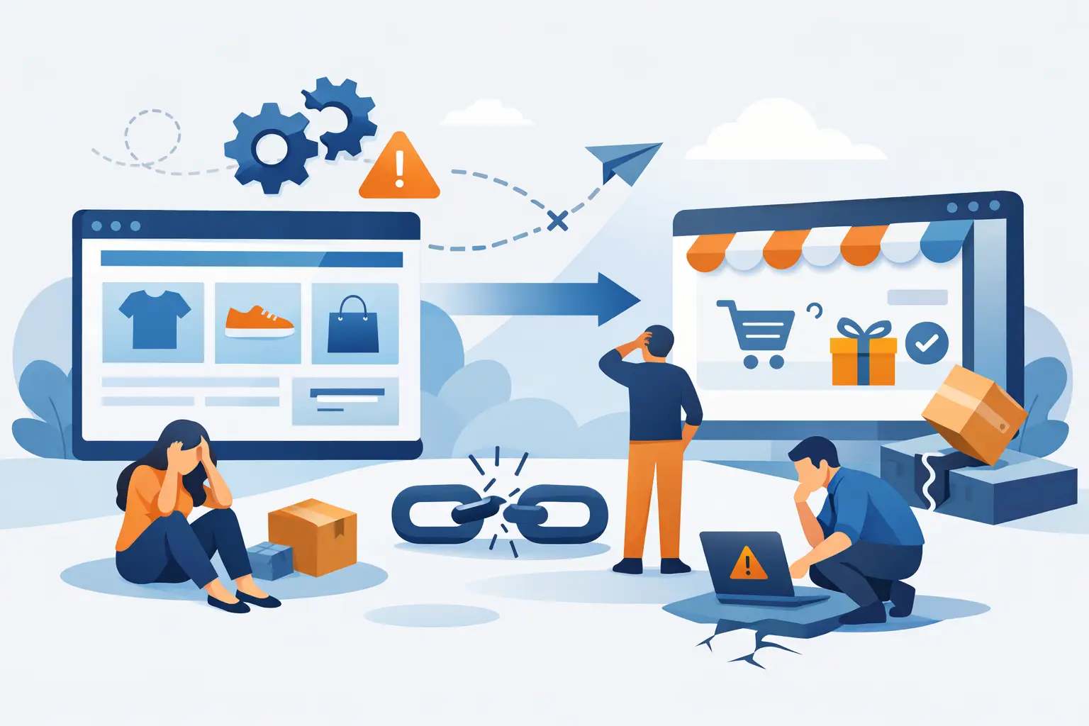 Errori comuni nella migrazione ecommerce Errori comuni nella migrazione ecommerce