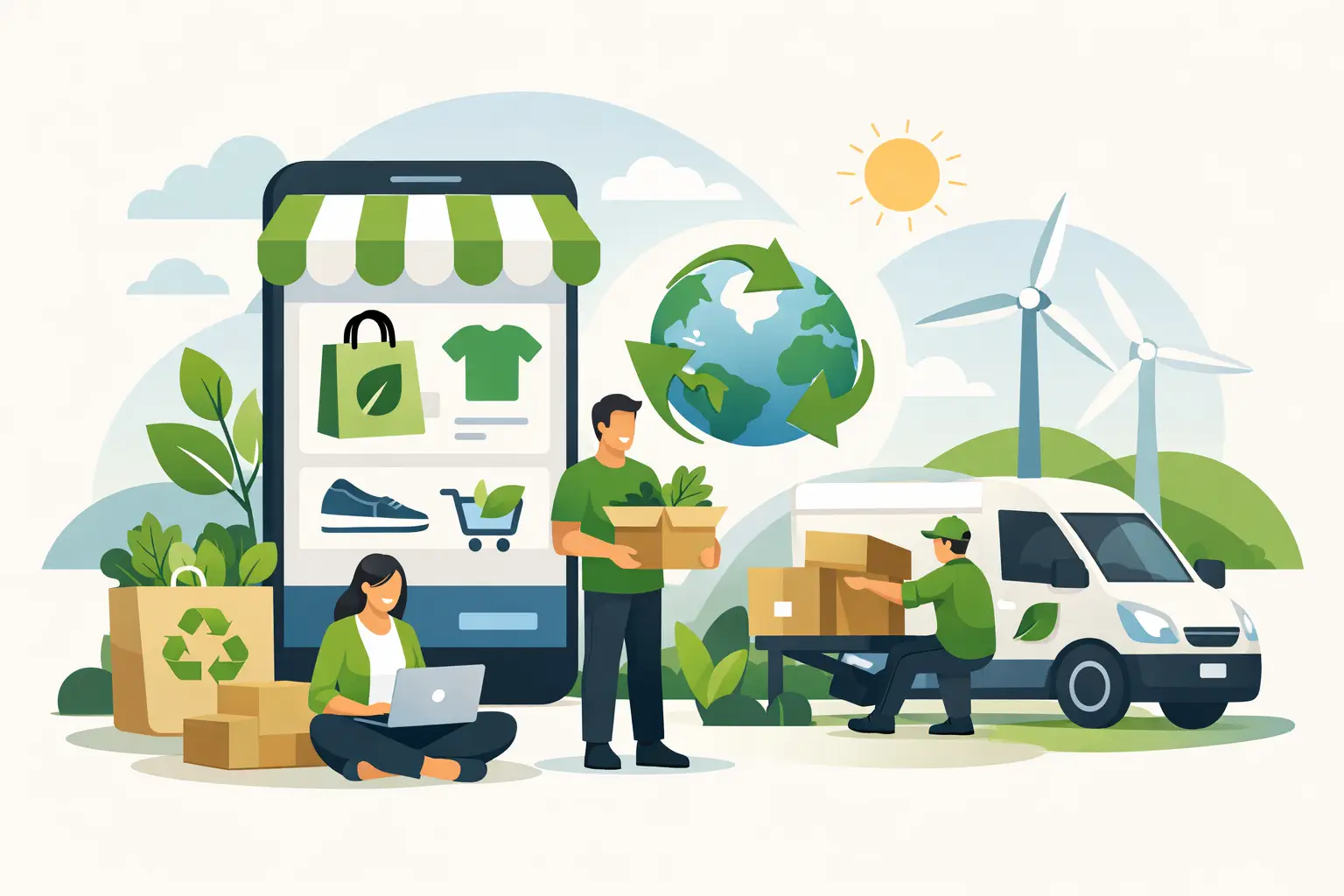 Come vendere su Shopify in modo sostenibile Come vendere su Shopify in modo sostenibile