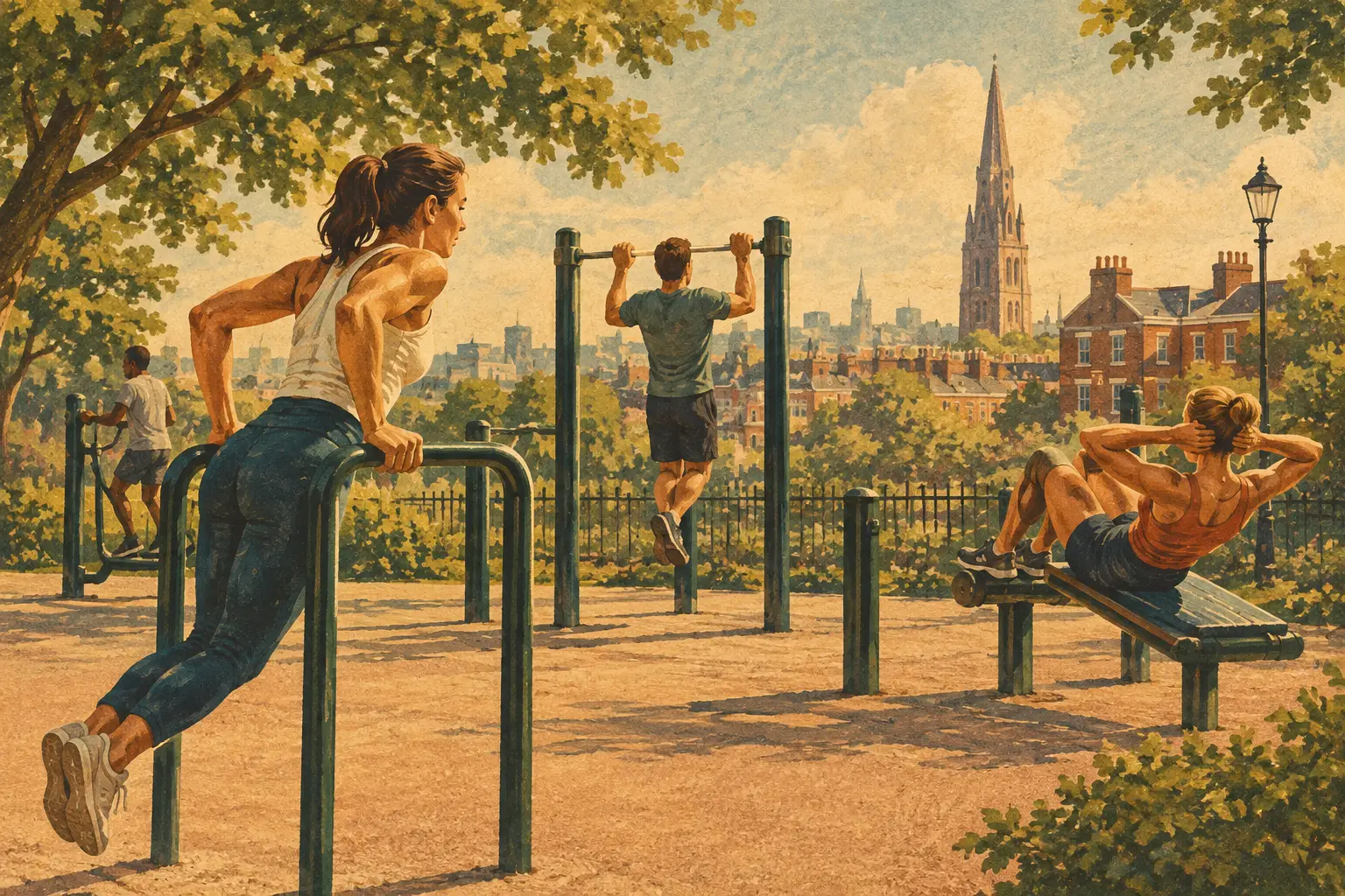 Free Outdoor Gyms in Islington Worth Using