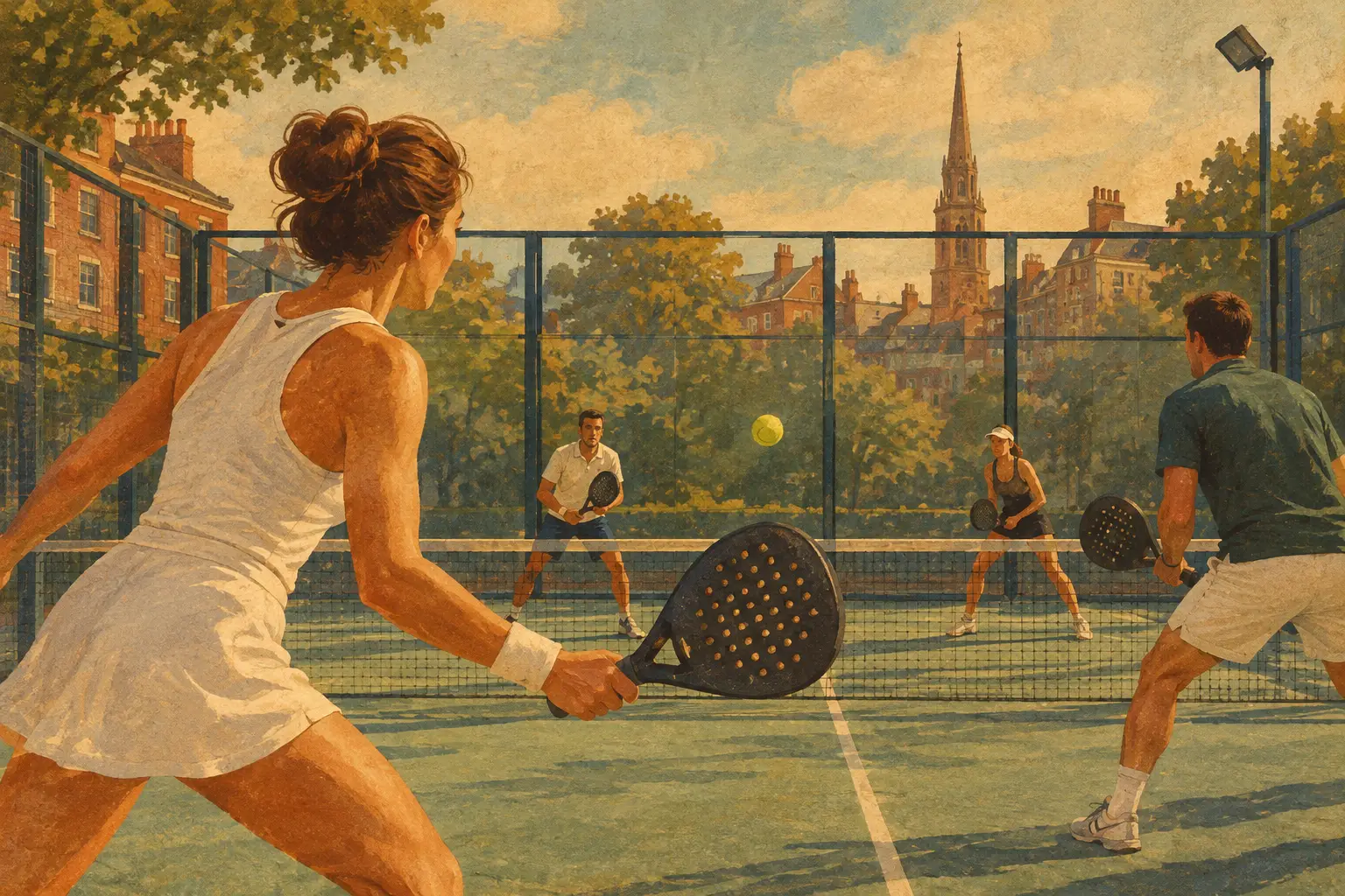Best Padel Courts Near Islington for Your Next Game