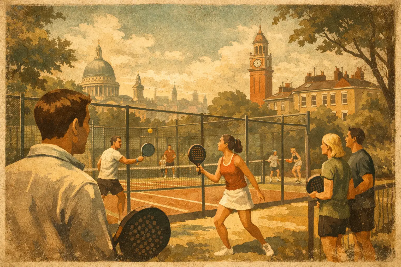 How Do I Find Padel Players in London Islington?