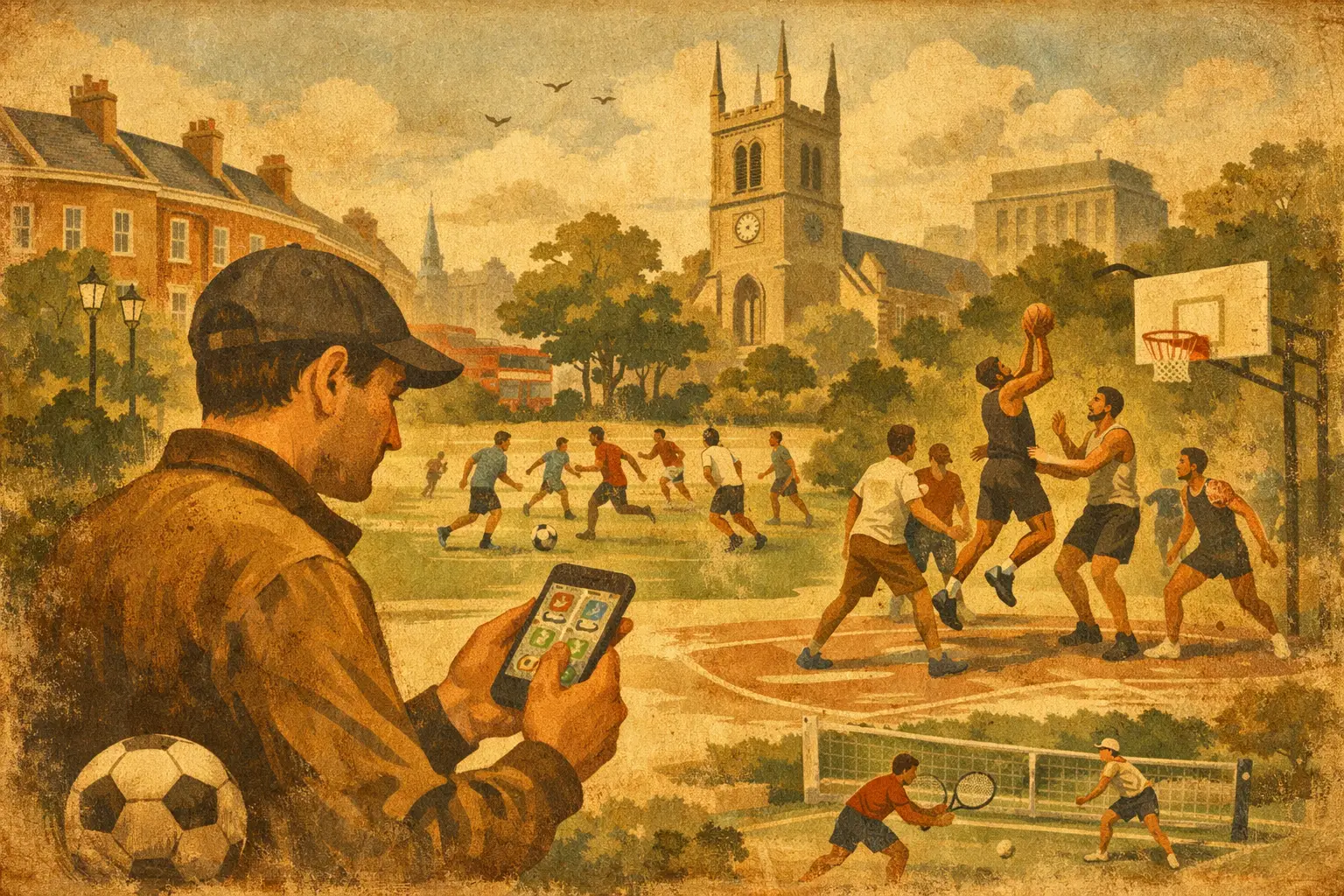 The Best Sports App for Finding Games in Islington