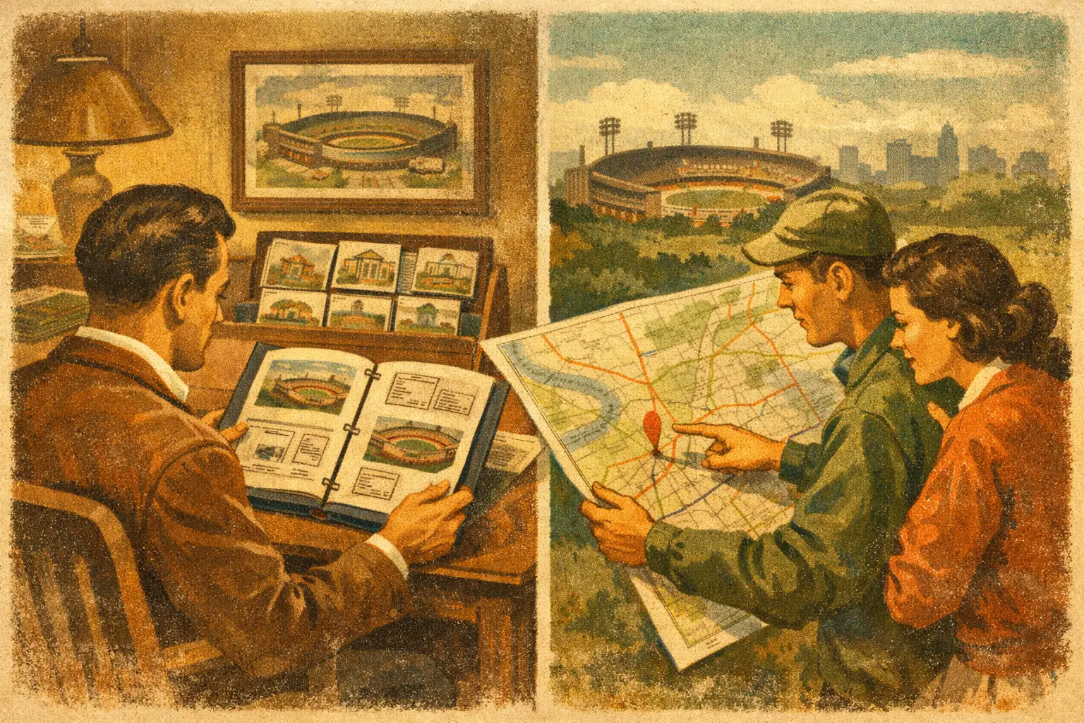 Venue Directory Versus Maps for Finding a Game