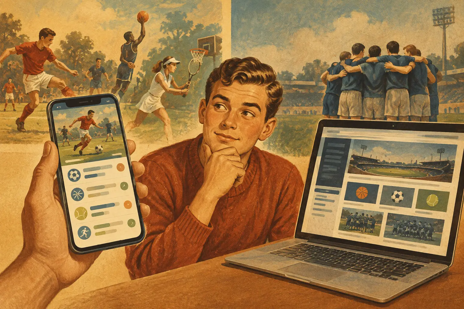Sports App vs League Website - Which Gets You Playing?