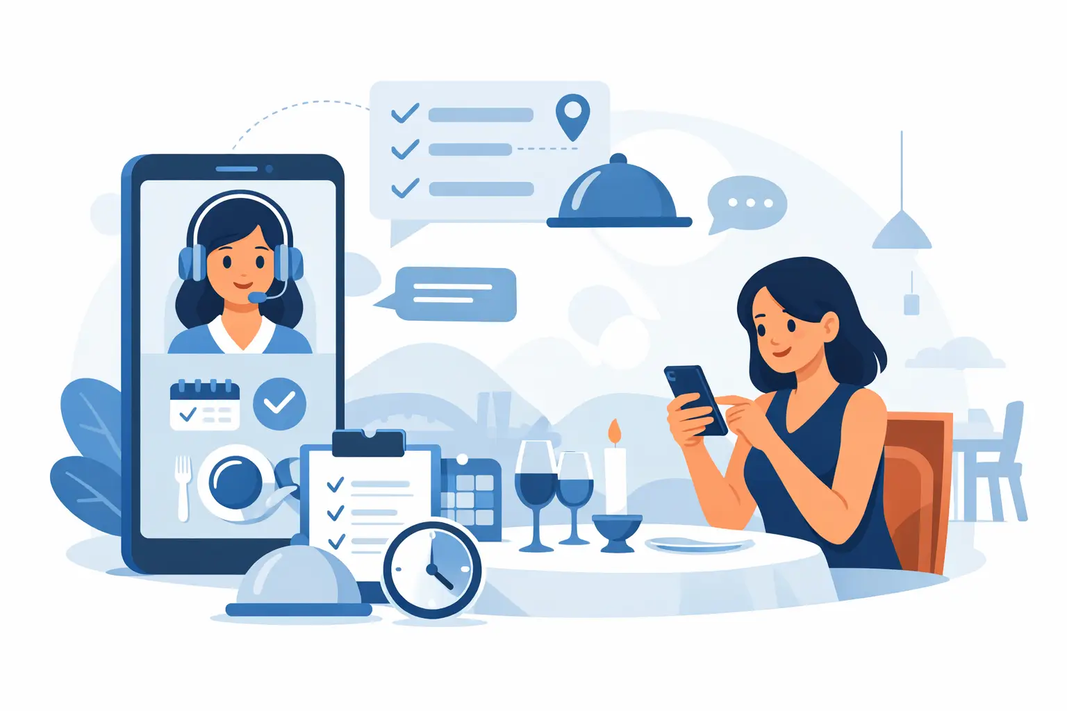 Restaurant Reservation AI Assistant That Books