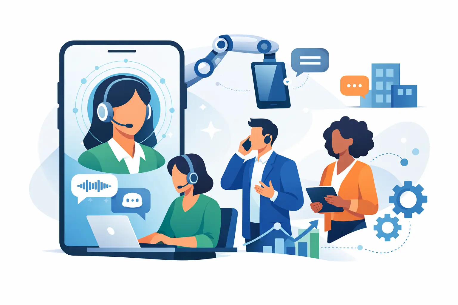 Guide to AI Phone Agents for Growing Teams