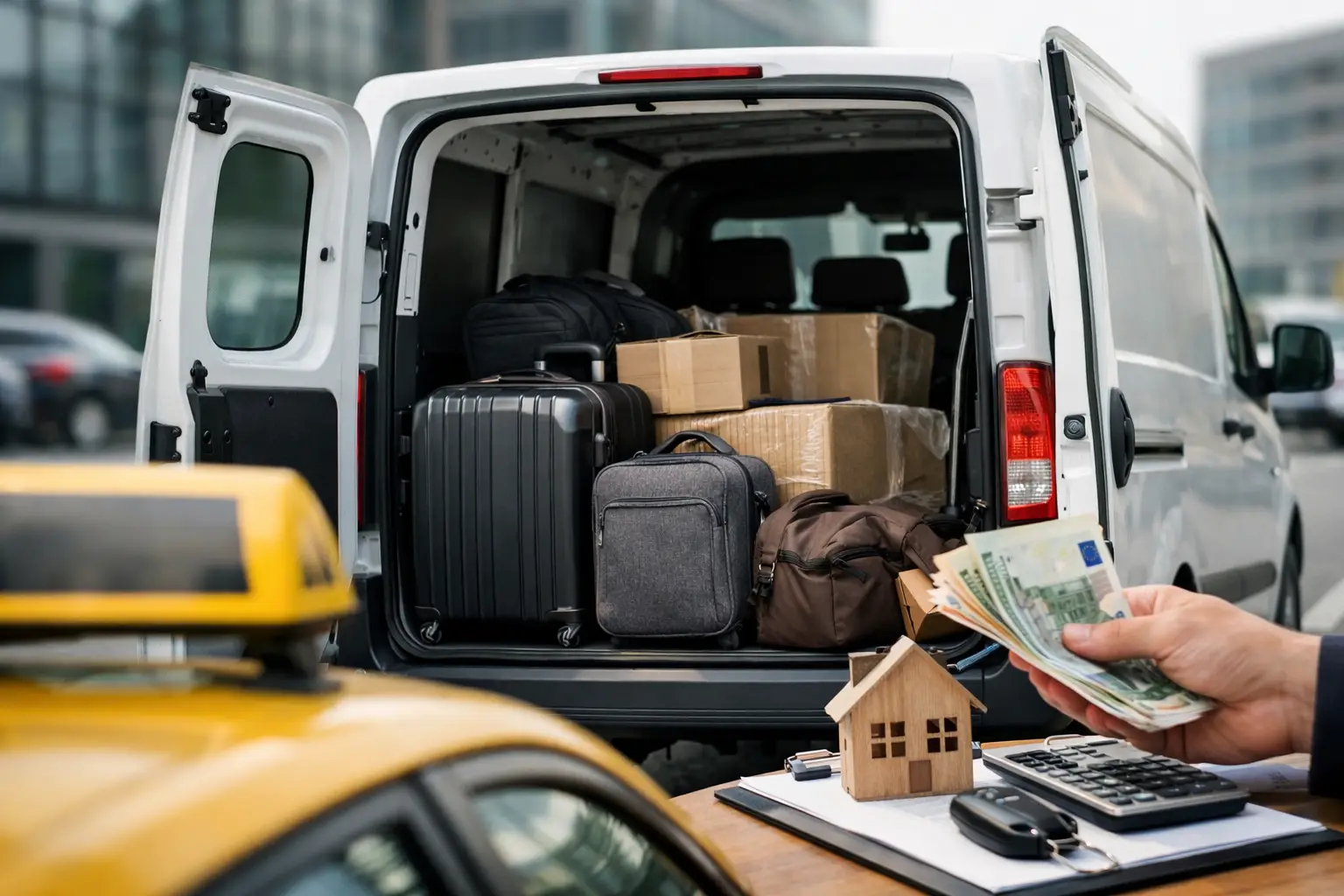 Taxi bagażowe cena - od czego zależy koszt?