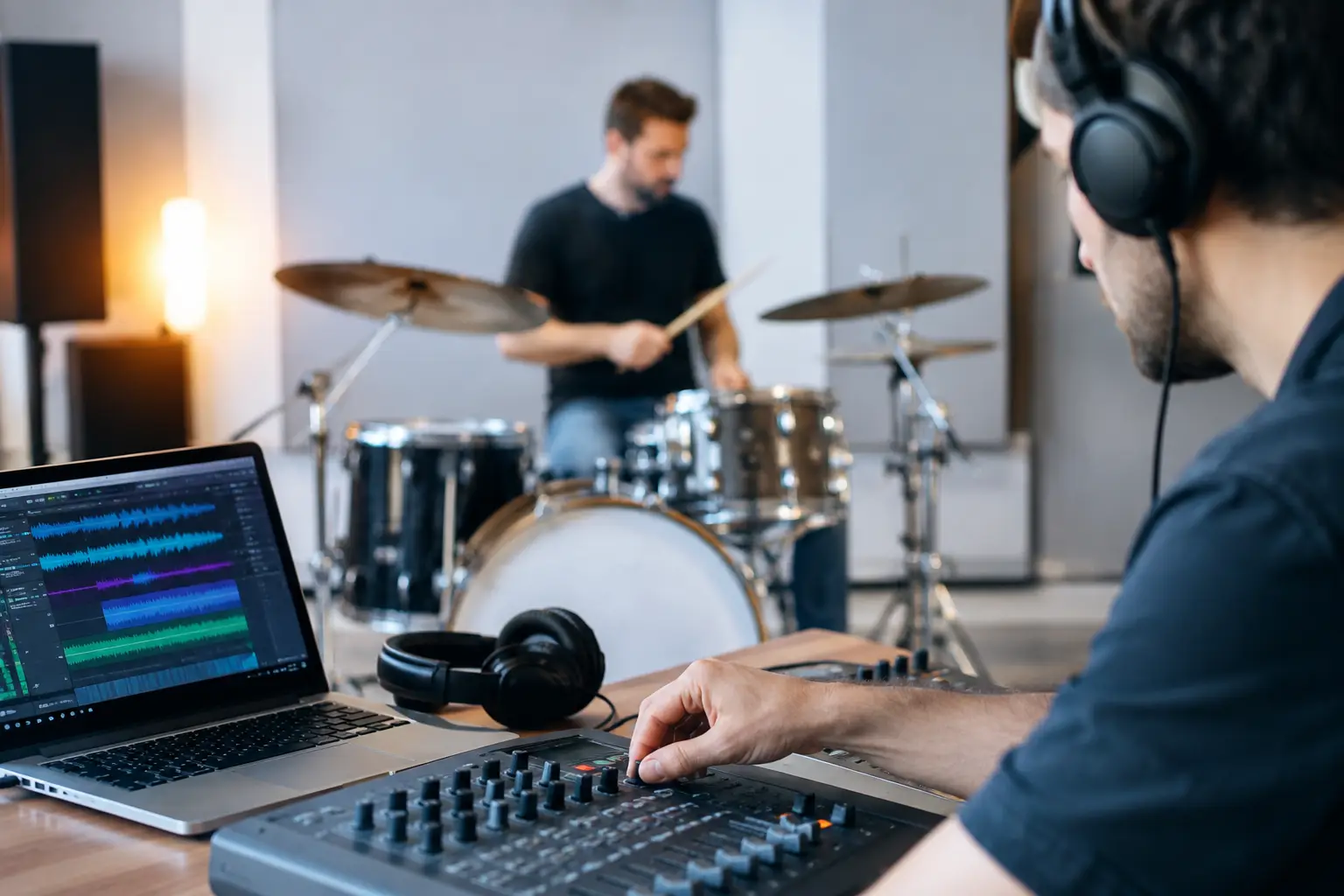 Article cover for How to Mix Tracks With Changing Tempo or a Live Drummer