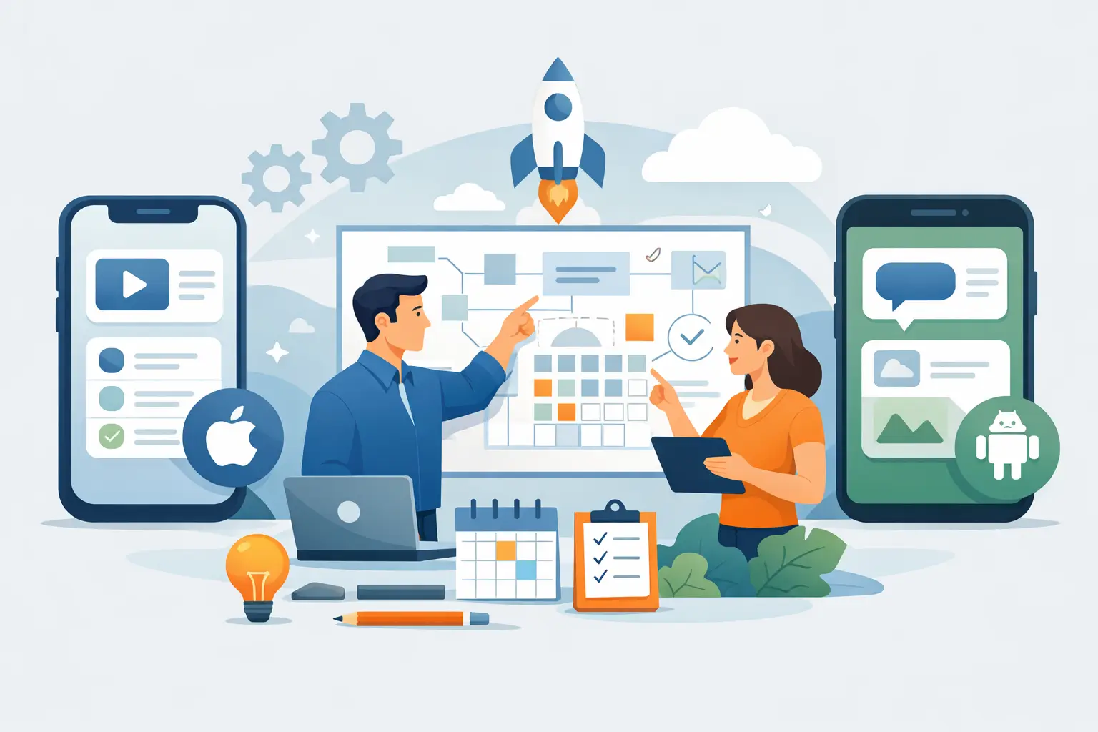 iOS und Android App entwickeln lassen richtig planen