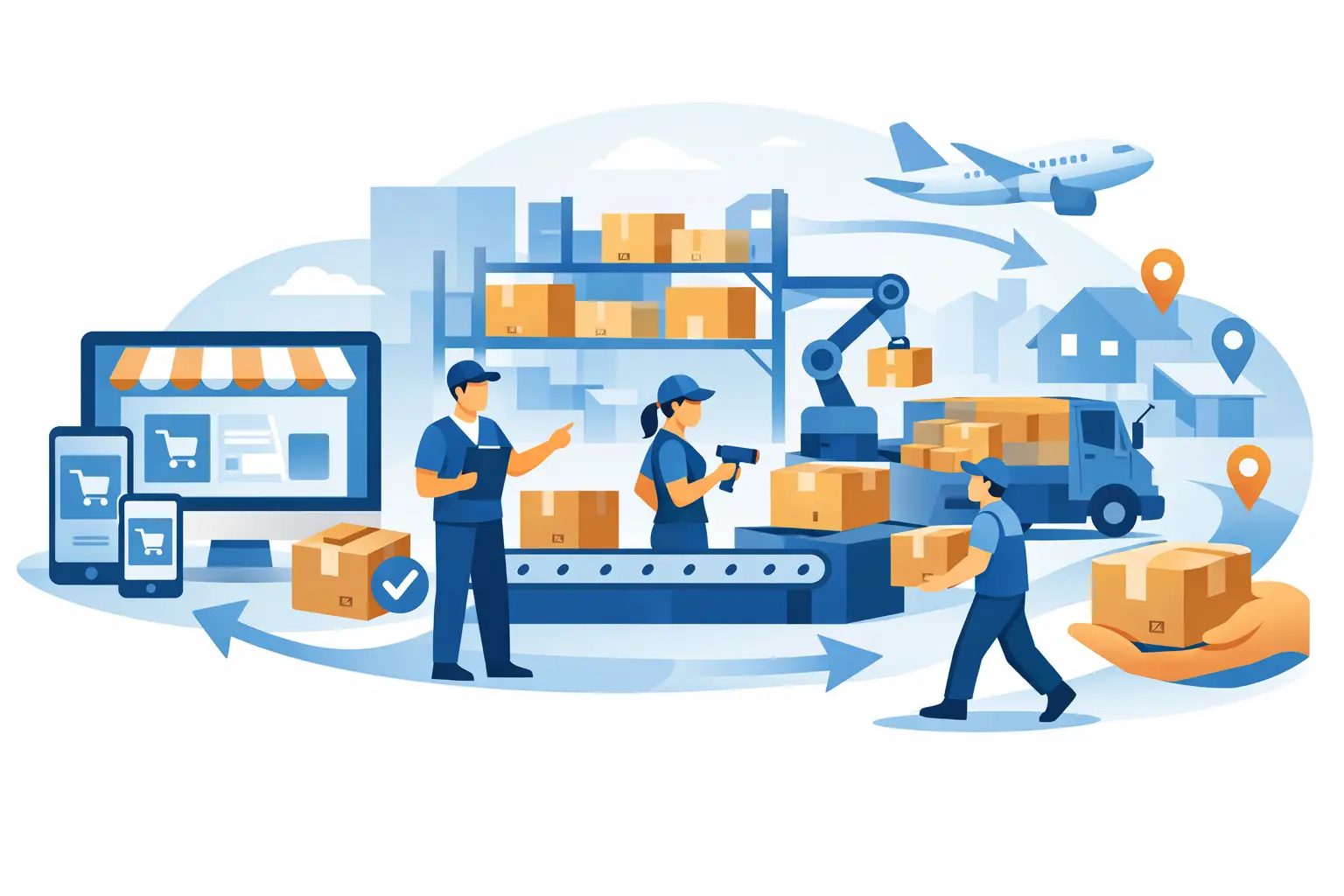 Fulfillment für Onlineshop richtig aufsetzen