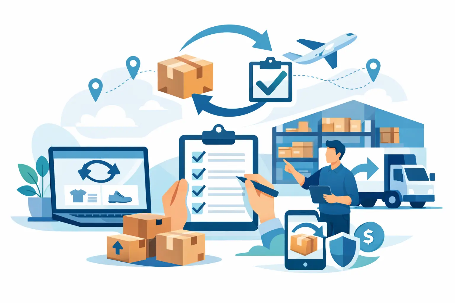 Retourenmanagement im E-Commerce richtig steuern