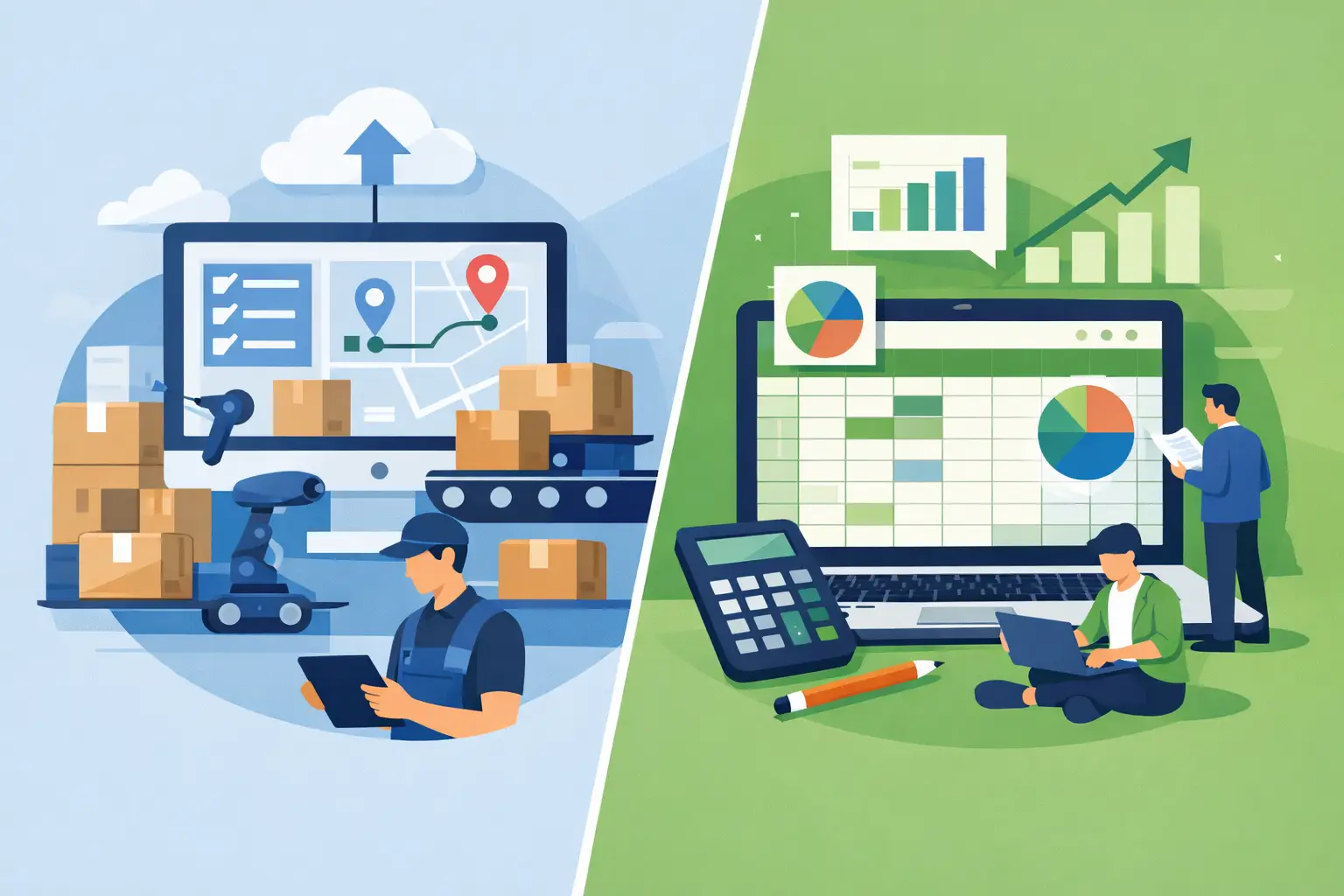 Fulfillment Software vs Excel: Was skaliert besser?