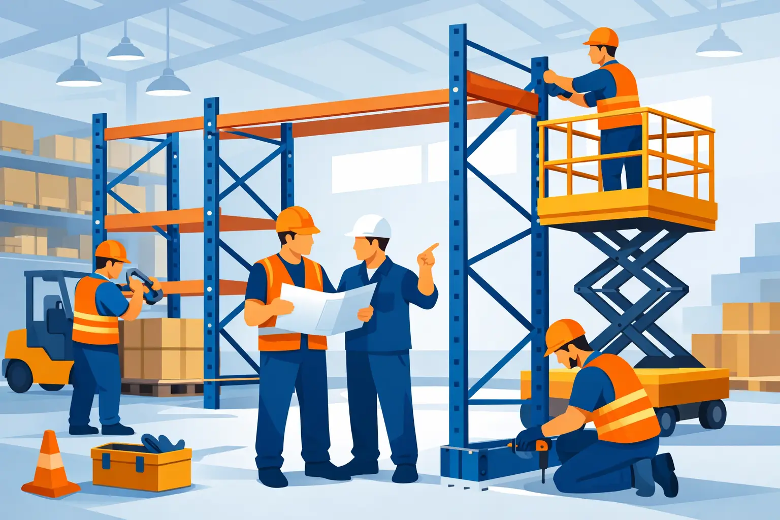 Warehouse Racking Installation That Works Safely
