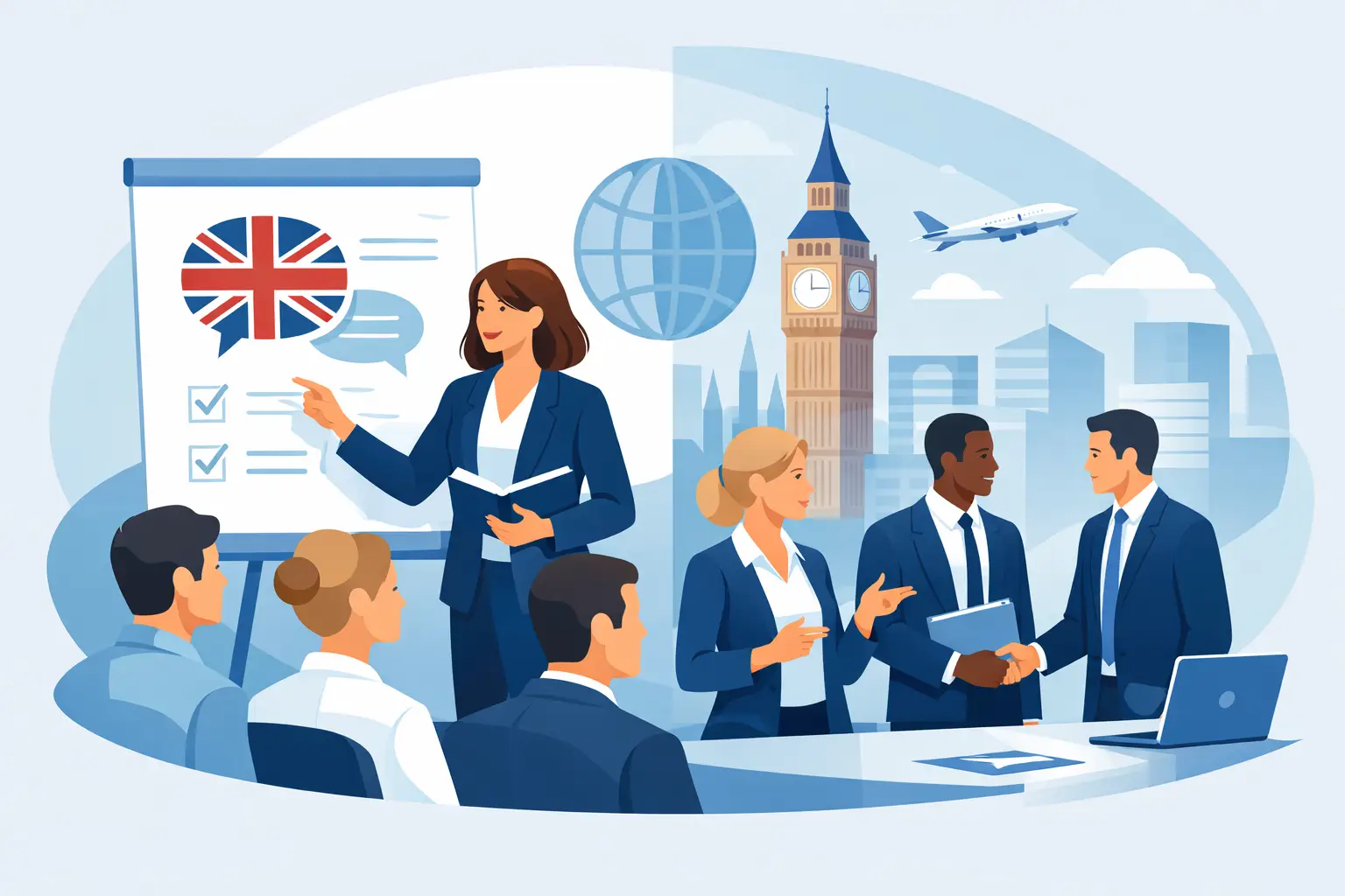 Leitfaden Business Englisch im Unternehmen