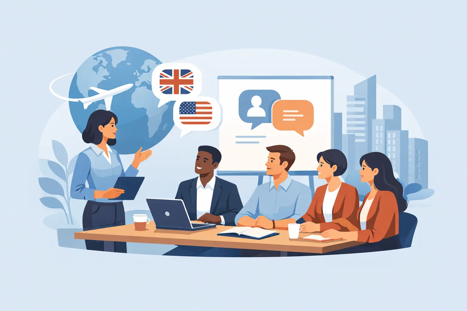Gruppenkurse Englisch für Unternehmen