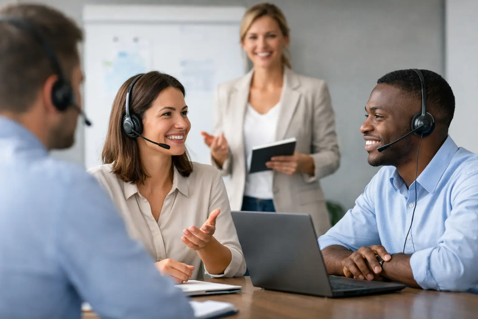 Sprachtraining für Kundenservice-Teams