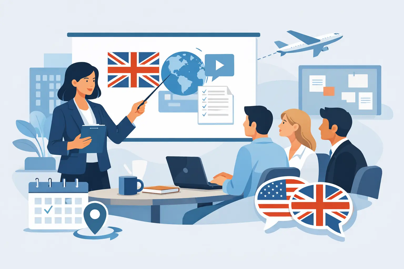 Business Englisch Kurs firmenintern planen