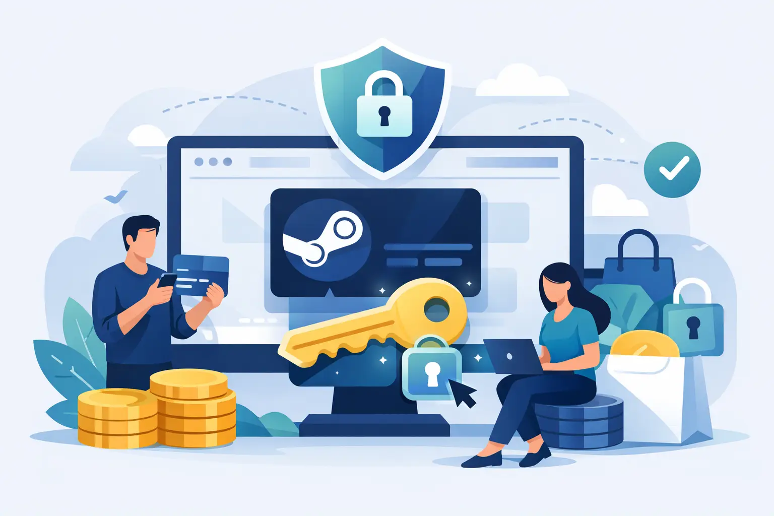 Onde comprar chave Steam com segurança