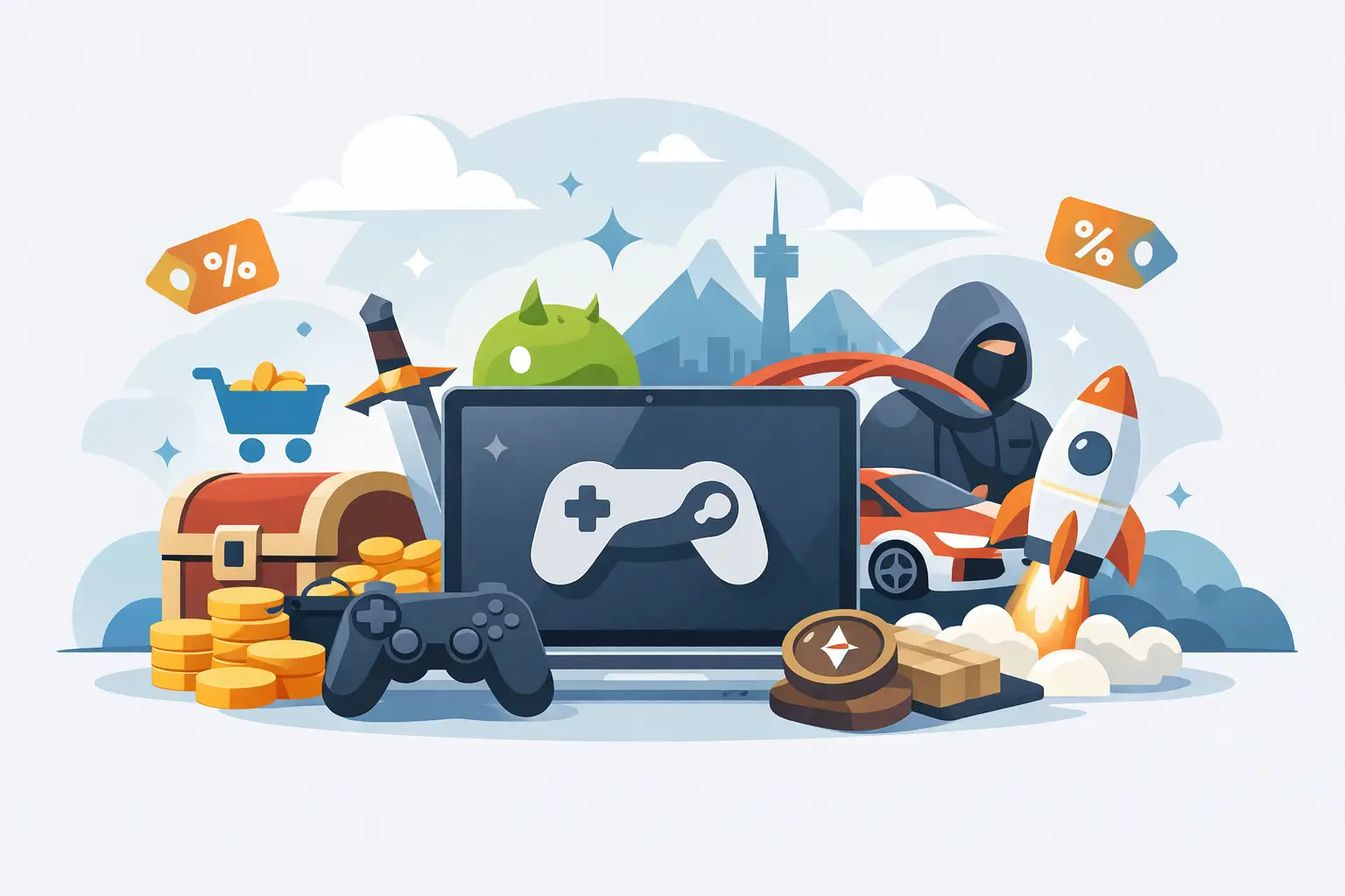 12 melhores jogos baratos Steam para comprar