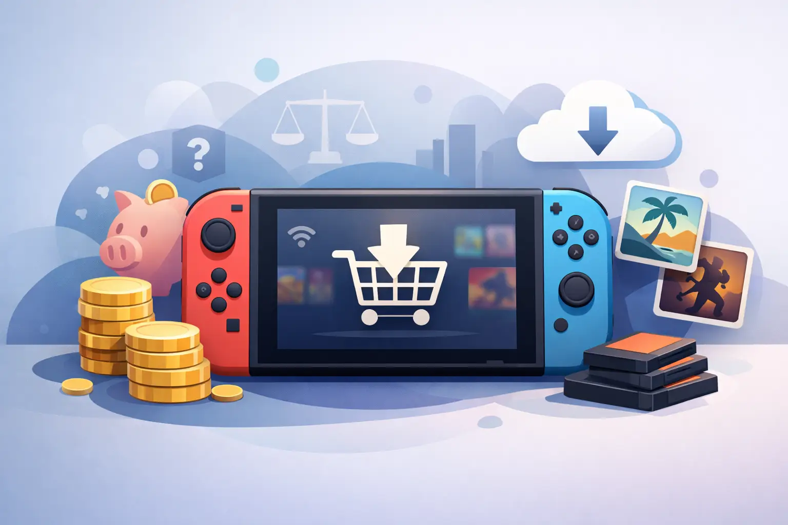 Comprar jogo Switch digital vale a pena?