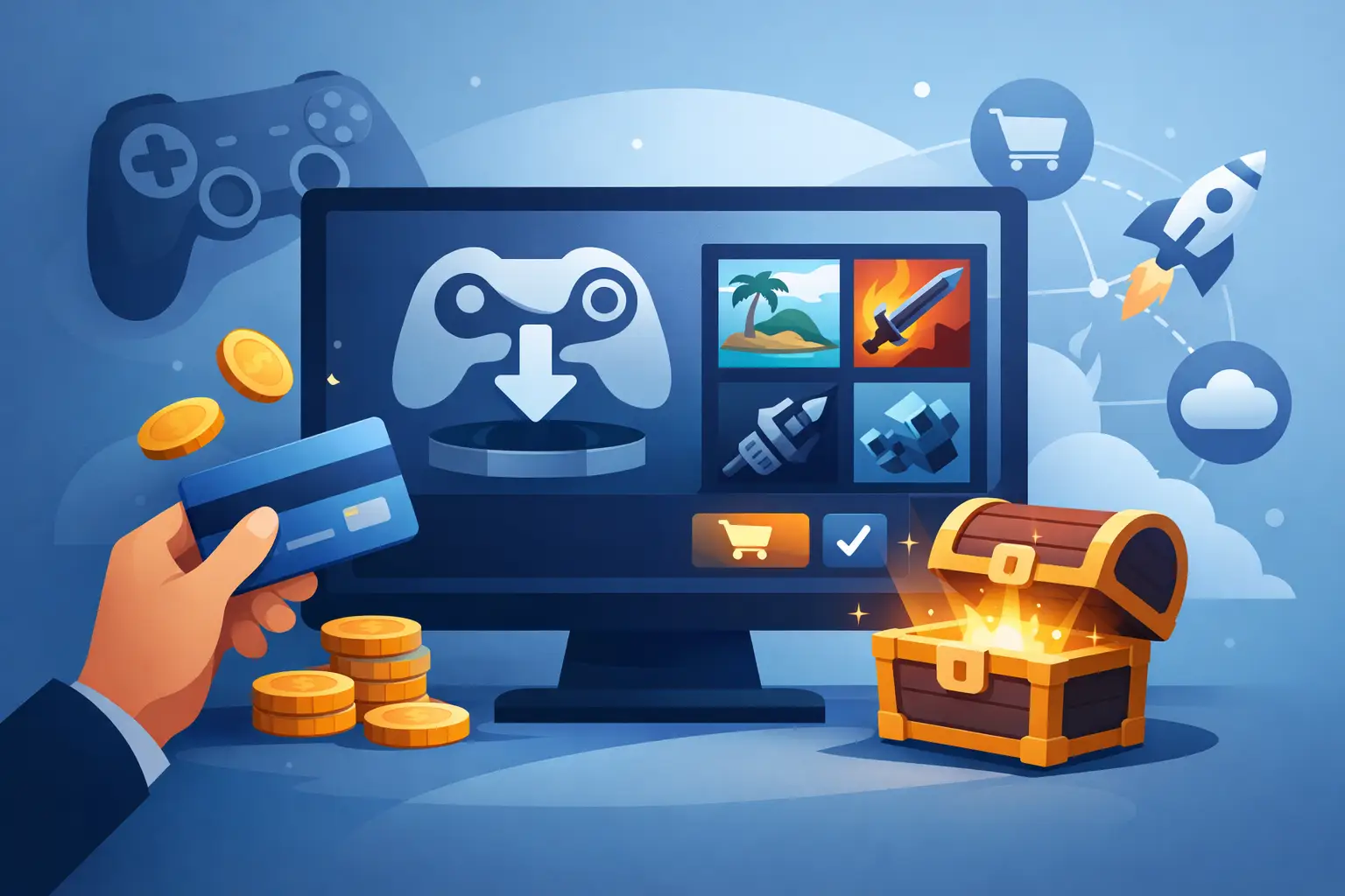 Comprar DLC para Steam sem complicação