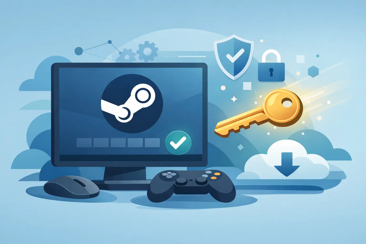 Como ativar chave Steam sem erro