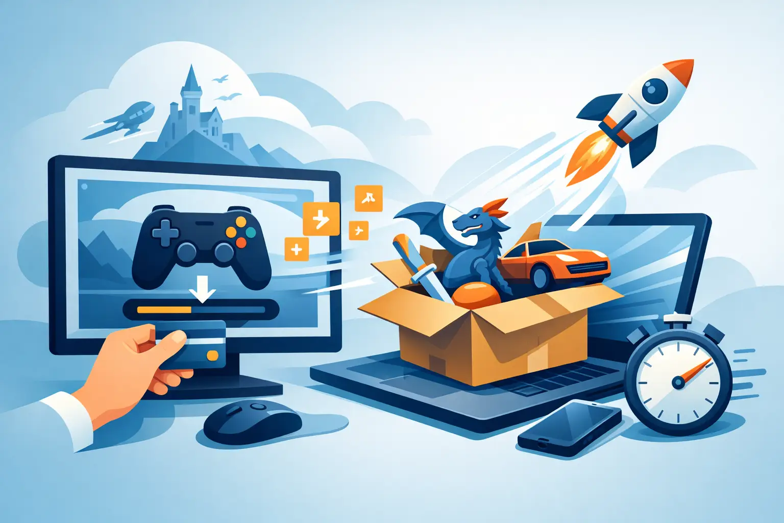 Comprar jogo PC online com entrega instantânea
