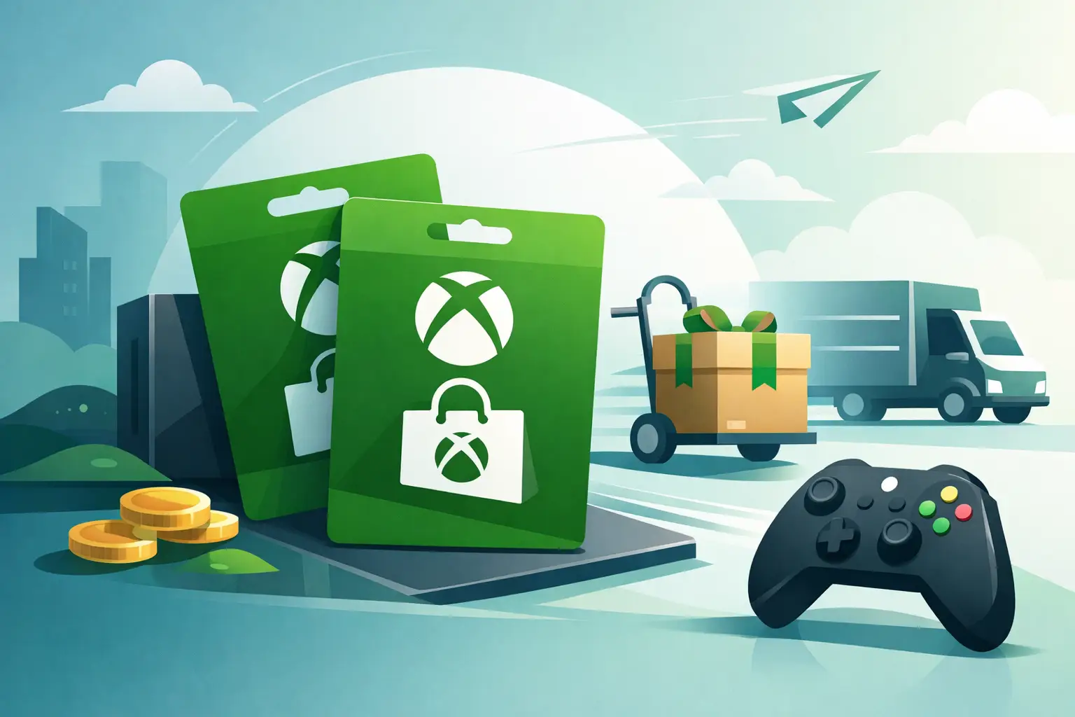 Comprar gift card Xbox com entrega rápida