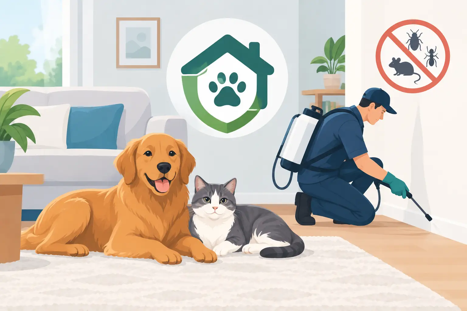 Are Pest Treatments Pet Safe? What Owners Should Know