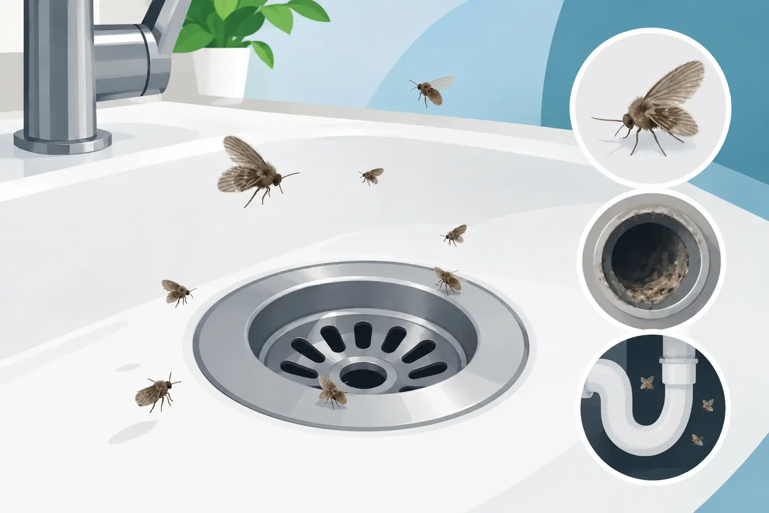 Top Signs of Drain Flies in Your Home or Business