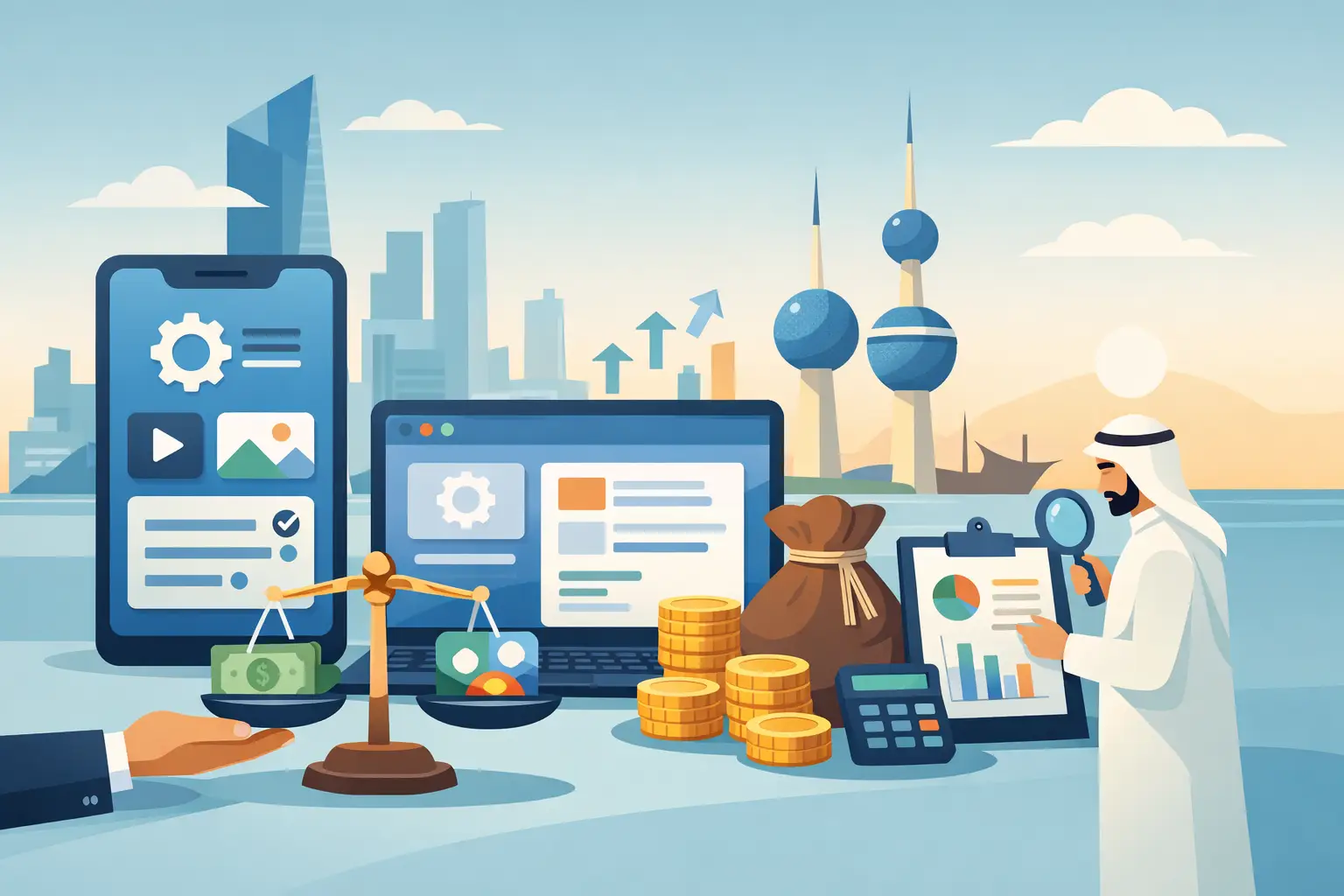 أسعار تطوير التطبيقات بالكويت وكيف تحدد ميزانيتك