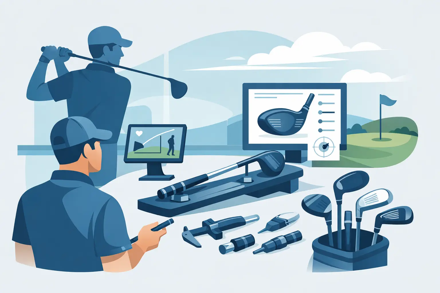 Golfschläger anpassen lassen: so läuft’s korrekt